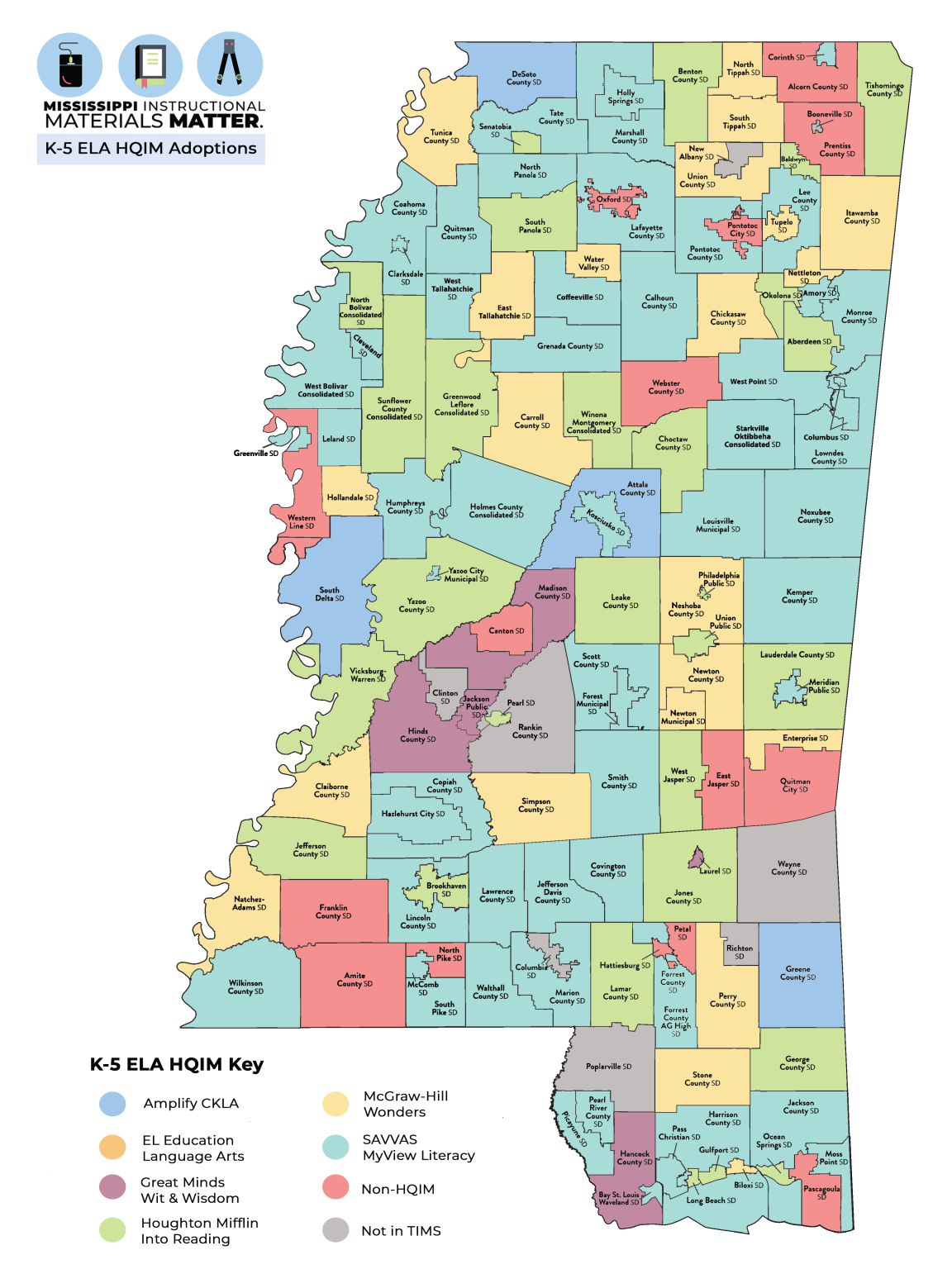 High-Quality Instructional Materials Map - Mississippi Instructional ...